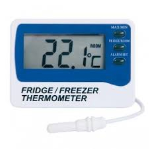 Trevi alarme de surélévation de la température avec sonerie unique large plage de mesure capteur à fil Thermomètre numérique de réfrigérateur 