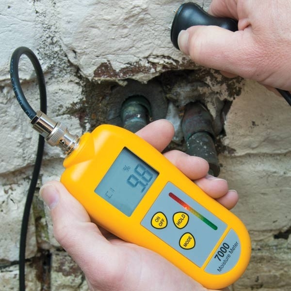 Humidimètre - moisture meter 7000 - usage dans le bâtiment