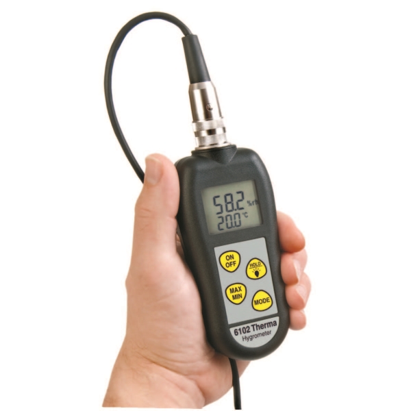 Hygromètre portable pour air comprimé - Mesure température, humidité  relative, point de rosée dans l'air comprimé