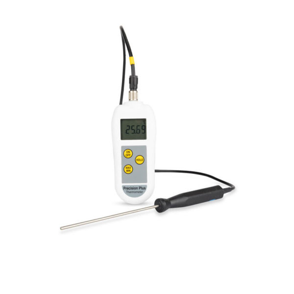 Un des thermomètres les plus précis avec sonde PT 100 et certificat d'étalonnage
