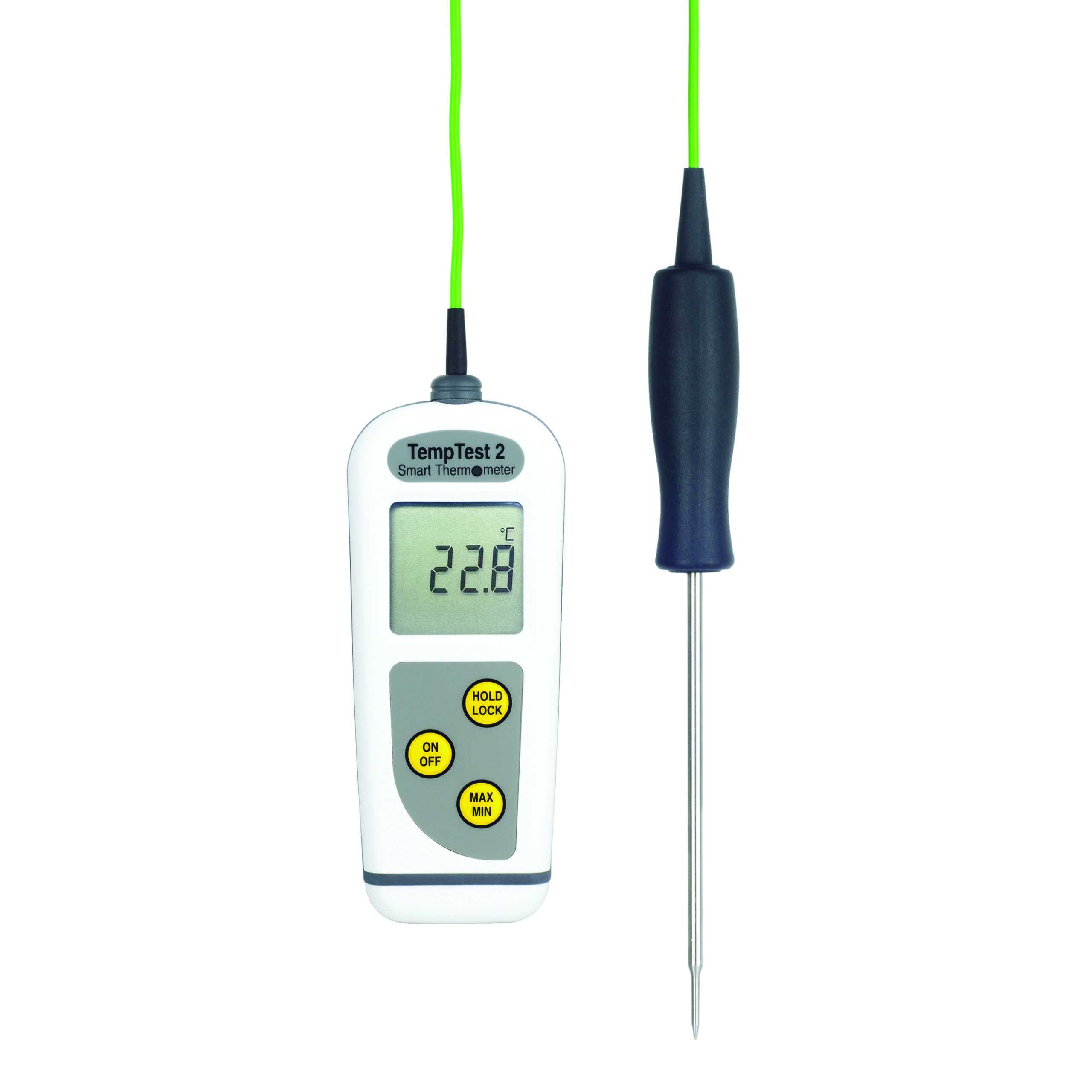 TempTest 2, thermomètre alimentaire hyper rapide avec sonde - waterproof IP67