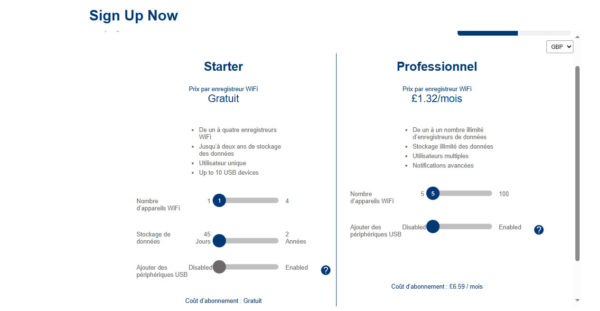 Easycloud-tarif