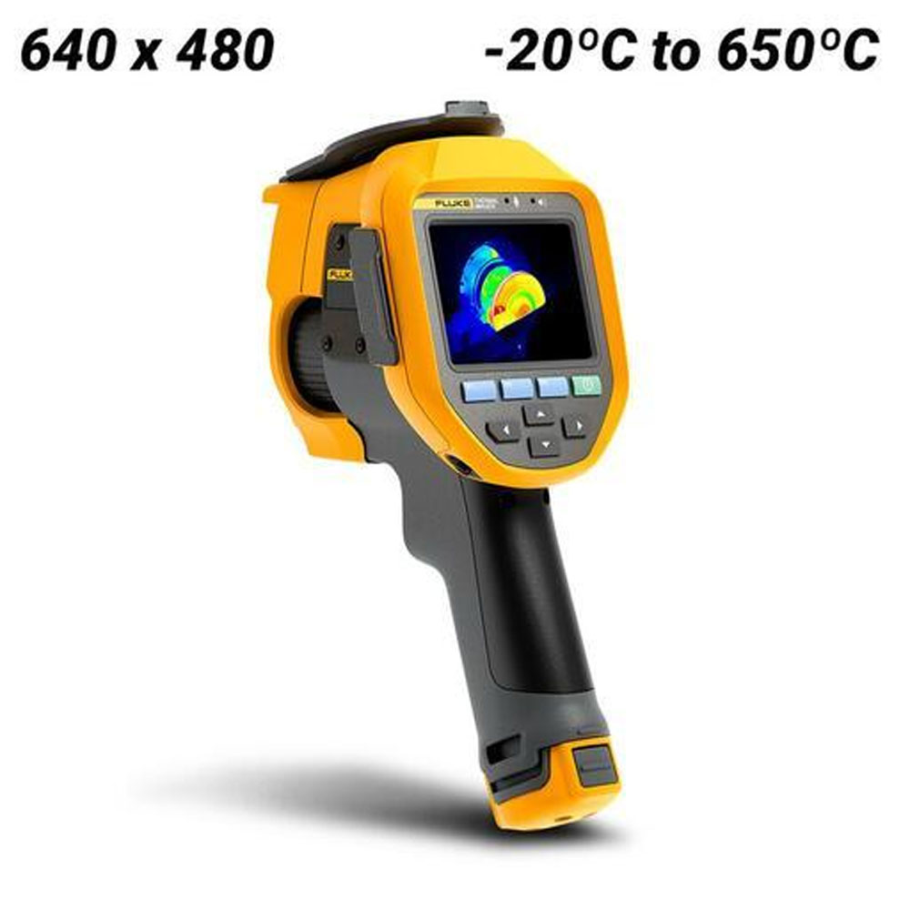 TI401U, caméra infrarouge Fluke professionnelle, haute résolution 640x480, 307'200 pixels, avec logiciel